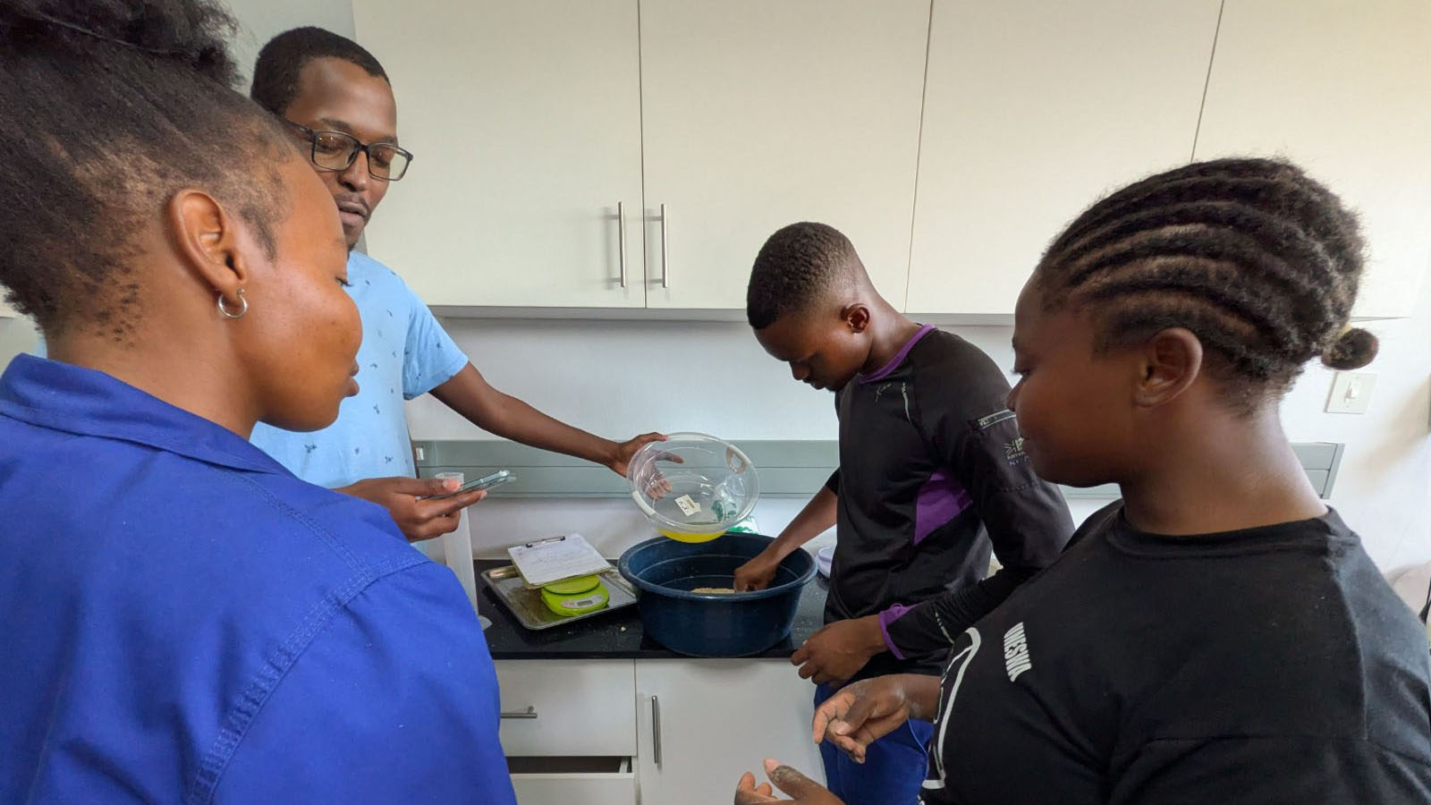 The students also gained hands-on experience in fish harvesting, packaging, feed preparation and fish transportation.